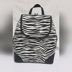 MK zebra print backpack